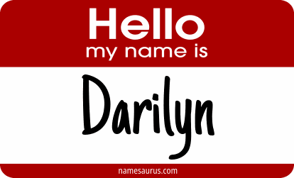 Hello my name is Darilyn png download