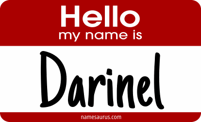 Hello my name is Darinel png download