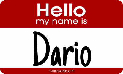 Hello my name is Dario png download