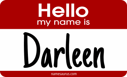 Hello my name is Darleen png download