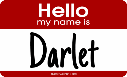 Hello my name is Darlet png download