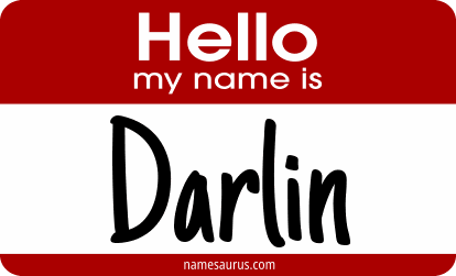 Hello my name is Darlin png download