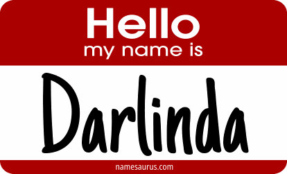 Hello my name is Darlinda png download