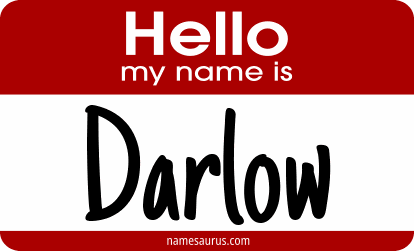 Hello my name is Darlow png download