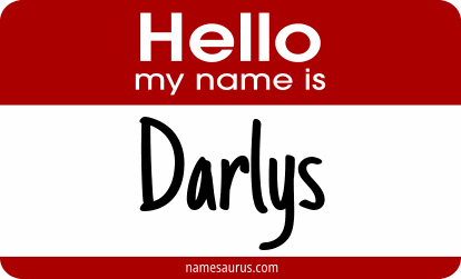 Hello my name is Darlys png download