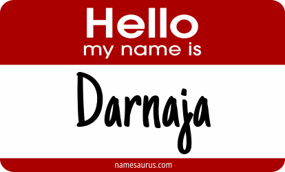 Hello my name is Darnaja png download