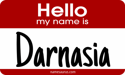 Hello my name is Darnasia png download
