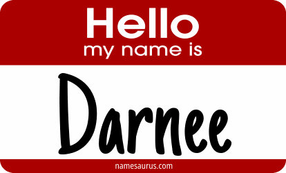Hello my name is Darnee png download
