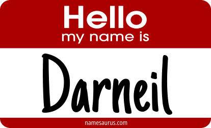 Hello my name is Darneil png download