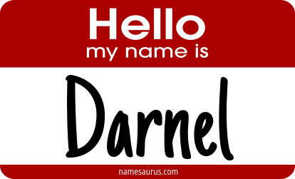 Hello my name is Darnel png download