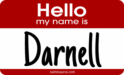Hello my name is Darnell png download