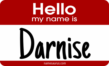Hello my name is Darnise png download