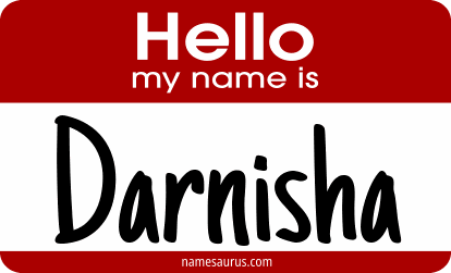 Hello my name is Darnisha png download
