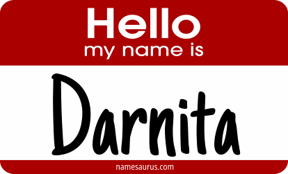 Hello my name is Darnita png download