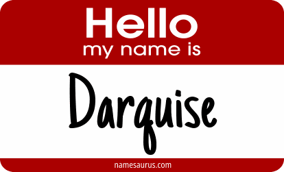 Hello my name is Darquise png download
