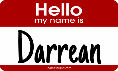 Hello my name is Darrean png download