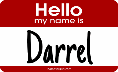 Hello my name is Darrel png download