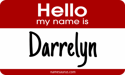 Hello my name is Darrelyn png download