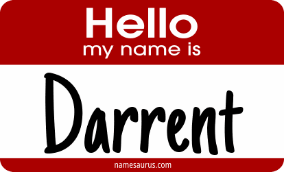 Hello my name is Darrent png download