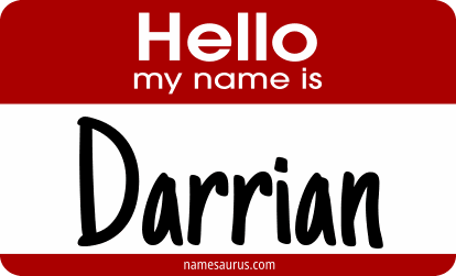 Hello my name is Darrian png download