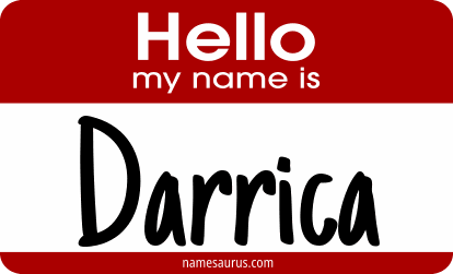 Hello my name is Darrica png download