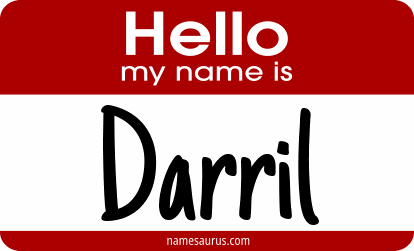 Hello my name is Darril png download