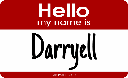 Hello my name is Darryell png download