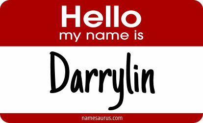 Hello my name is Darrylin png download