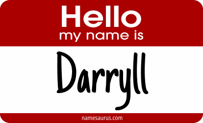 Hello my name is Darryll png download