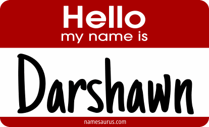 Hello my name is Darshawn png download