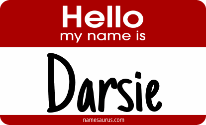Hello my name is Darsie png download