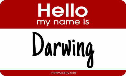 Hello my name is Darwing png download