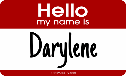 Hello my name is Darylene png download