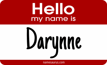 Hello my name is Darynne png download