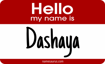 Hello my name is Dashaya png download