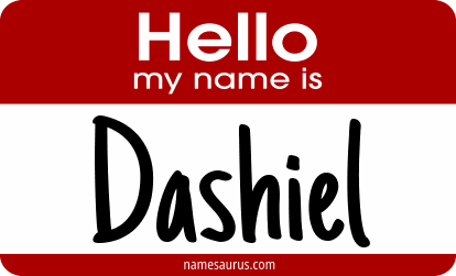 Hello my name is Dashiel png download