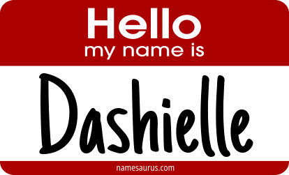 Hello my name is Dashielle png download
