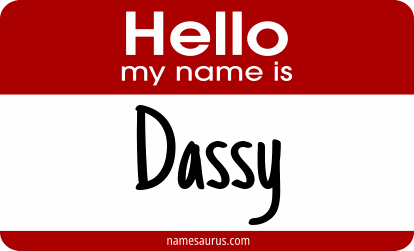 Hello my name is Dassy png download