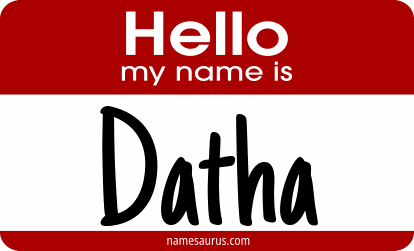 Hello my name is Datha png download