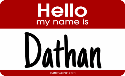 Hello my name is Dathan png download