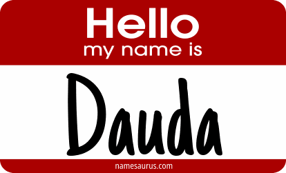 Hello my name is Dauda png download