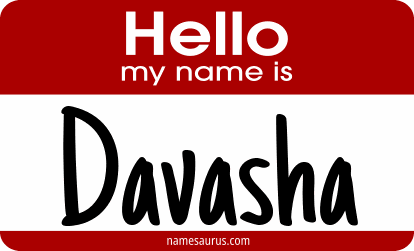 Hello my name is Davasha png download