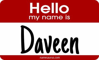 Hello my name is Daveen png download