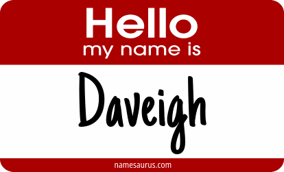 Hello my name is Daveigh png download