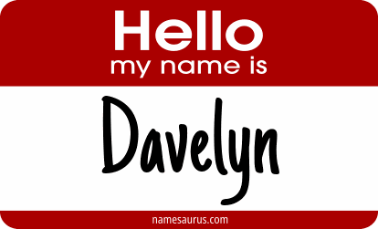 Hello my name is Davelyn png download
