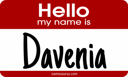 Hello my name is Davenia png download