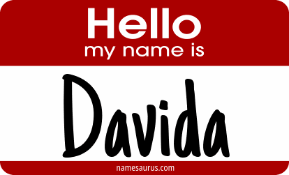 Hello my name is Davida png download
