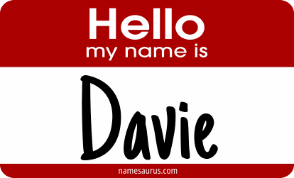 Hello my name is Davie png download