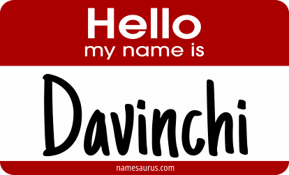 Hello my name is Davinchi png download