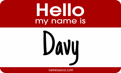Hello my name is Davy png download